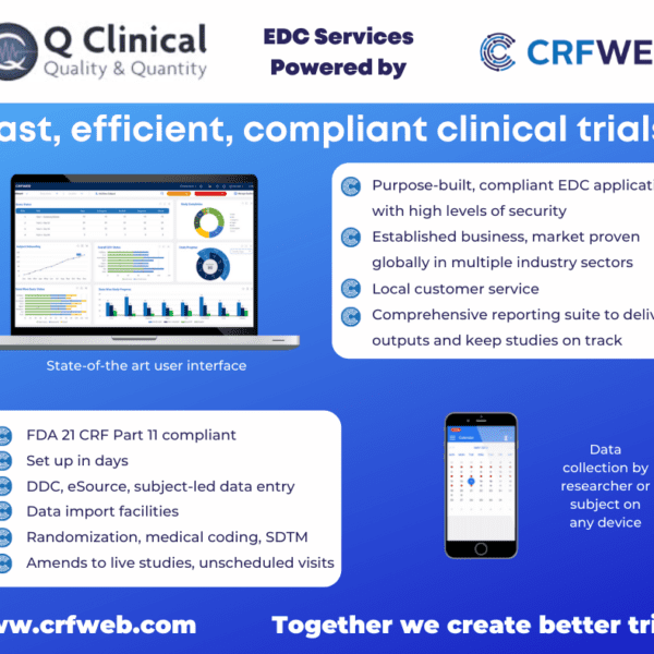 In-house E-crf & E-diary